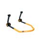 Preview: Universal motorcycle paddock stand with rubber pads - in different colors from LV8 ELEVATE