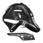 Preview: Paracalore scarico (per terminale Akrapovic) F&F Carbon, 100 % carbonio – Ducati Akrapovic Endtopf) für Ducati Panigale V4R dal 2020