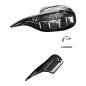 Preview: Paracalore scarico (per terminale Akrapovic) F&F Carbon, 100 % carbonio – Ducati Akrapovic Endtopf) für Ducati Panigale V4R dal 2020