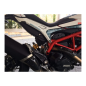 Preview: F&F Carbon Auspuffverkleidung, 100 % Carbon – Ducati Hyperstrada, Hypermotard 821 2013–2015 939 ab 2016