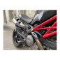 Preview: F&F Carbon Auspuffverkleidung, 100 % Carbon – Ducati Monster 696, Monster 796 u. a.