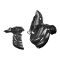 Preview: Paracalore scarico F&F Carbon, carbonio/fibra di vetro – Ducati Panigale V4, Panigale V4S ecc.