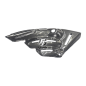 Preview: F&F Carbon Auspuffverkleidung, 100 % Carbon – MV Agusta F3 2012–2019, Brutale 675 u. a.