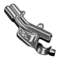 Preview: F&F Carbon Bremskabel-Abdeckung (geschlossene Version), 100 % Carbon – Ducati Streetfighter V4 2020–2022