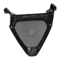 Preview: F&F Carbon Triangular frame oil cooler cover, carbon/glass fibre – Ducati Diavel 1260/1260S 2019–2020