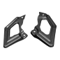 Preview: F&F Carbon Fersenschützer (nur bei Solo Betrieb), 100 % Carbon – Ducati Hypermotard 796, Hypermotard 1100