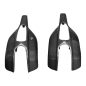 Preview: F&F Carbon Handschützer, 100 % Carbon – Ducati Hypermotard 796, Hypermotard 1100