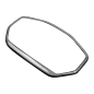 Preview: F&F Carbon Instrumenten-Abdeckung, 100 % Carbon – Ducati Monster 937