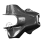 Preview: F&F Carbon Kennzeichenhalter, 100 % Carbon – Ducati Hypermotard 950 2019–2021
