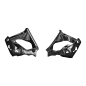 Preview: F&F Carbon Kühlerverkleidung-Halter, 100 % Carbon – Ducati Monster 1200, Monster 1200S u. a.