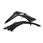 Preview: F&F Carbon Seitenverkleidung, 100 % Carbon – Ducati Multistrada 1200 2015–2017, Multistrada 1200S Touring u. a.