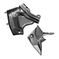 Preview: F&F Carbon Seitenverkleidung unter Rahmen, 100 % Carbon – Ducati Streetfighter V4 ab 2025