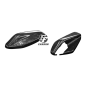 Preview: F&F Carbon Spiegel-Cover, 100 % Carbon – Ducati Diavel 2010–2018, XDiavel