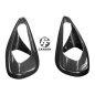 Preview: F&F Carbon Spiegelverkleidung, Carbon/Glasfaser – Ducati Supersport 2017–2020