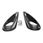 Preview: F&F Carbon Spiegelverkleidung, Carbon/Glasfaser – Ducati Supersport 2017–2020