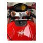 Preview: F&F Carbon Zündschlossabdeckung, 100 % Carbon – MV Agusta F4 750, F4 1000 u. a.