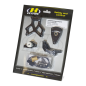 Preview: Hyperpro steering damper mounting kit – Ducati 749 / 999 (S) – Black