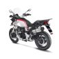 Preview: LeoVince LV One Evo Edelstahl Endschalldämpfer – Moto Guzzi V85 TT, Travel, Strada
