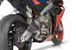 Preview: QD-EXHAUST Aprilia RS/Tuono 660 (Euro 5) – Komplettanlage Gunshot Dark Matter – Detailansicht