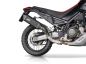 Preview: QD-EXHAUST Aprilia Tuareg 660 (2022–2024) – Slip-on Tourance Dark Titanium – detail view