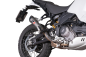 Preview: QD-EXHAUST Ducati DesertX (Euro 5) – Slip-on Tri-Cone Titanium Carbon – detail view