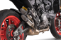 Preview: QD-EXHAUST Ducati Monster 937 (Euro 5) – Slip-on Power Gun Stainless – detail view
