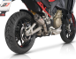 Preview: QD-EXHAUST Ducati Multistrada V4 (2022–2024) – Slip-on Gunshot Titanium Carbon – detail view