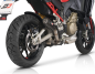 Preview: QD-EXHAUST Ducati Multistrada V4 (2022–2024) – Slip-on Gunshot Dark Matter – Detailansicht