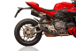 Preview: QD-EXHAUST Ducati Panigale/Streetfighter V2 (from 2025) – Slip-on Dark Matter – detail view