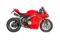 Preview: QD-EXHAUST Ducati Panigale V4 (2022–2024) – Semi-Komplettanlage Racing – am Motorrad