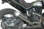 Preview: QD-EXHAUST Ducati Scrambler (Euro 3) – Slip-on MaXcone Dark mit Kat – Detailansicht