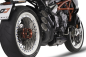 Preview: QD-EXHAUST MV Agusta 675/800 (Euro 4/5) – Slip-on Power Gun Dark – Detailansicht