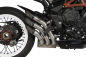 Preview: QD-EXHAUST MV Dragster/F3/Superveloce (Euro 4/5) – Slip-on Power Gun Silver – Detailansicht