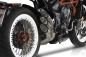 Preview: QD-EXHAUST MV Dragster/F3/Superveloce (Euro 4/5) – Slip-on Power Gun Silver – Detailansicht