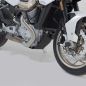 Preview: SW-Motech engine guard aluminium, black – Moto Guzzi V100 Mandello / S