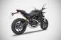 Preview: ZARD Basso Slip-on Edelstahl für Ducati Monster 797
