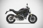 Preview: ZARD Basso Slip-on Edelstahl für Ducati Monster 797