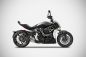 Preview: ZARD Full Kit 2-1-2 Edelstahl für Ducati X Diavel