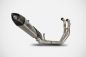 Preview: ZARD Full kit 2-1 titanium with carbon end cap for Aprilia RS 660 / Tuono 660
