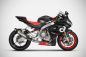 Preview: ZARD Full kit 2-1 titanium with carbon end cap for Aprilia RS 660 / Tuono 660