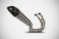 Preview: ZARD Full kit 2-1 titanium with carbon end cap for Aprilia RS 660 / Tuono 660