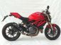 Preview: ZARD Rund Slip-on einseitig Carbon für Ducati Monster 1100 EVO