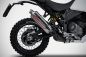 Preview: ZARD Sabbia Slip on 2-1 Edelstahl für Ducati DesertX