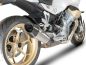 Preview: ZARD Slip-on 2-1 with carbon end cap titanium for Moto Guzzi V100 Mandello