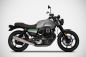 Preview: ZARD Slip-on 2-2 Edelstahl poliert für Moto Guzzi V7 850