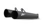 Preview: ZARD Slip-on 2-2 Evo black stainless steel for Moto Guzzi V7 850