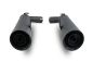 Preview: ZARD Slip-on 2-2 Evo black stainless steel for Moto Guzzi V7 850