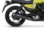 Preview: ZARD Slip-on 2-2 Evo black stainless steel for Moto Guzzi V7 850