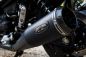 Preview: ZARD Slip-on 2-2 Limited Edition black stainless steel for Moto Guzzi V7 850