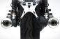 Preview: ZARD Slip-on 2-2 round polished stainless steel for Moto Guzzi California 1400